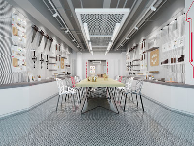 工业风loft手工坊、工作室