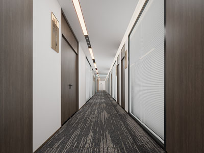 现代走廊过道