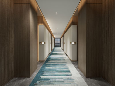 现代走廊过道