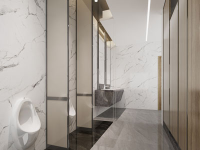 现代公共卫生间、洗手间