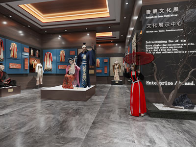 现代中国唐朝文化展厅展览