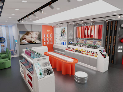 现代化妆品专卖店