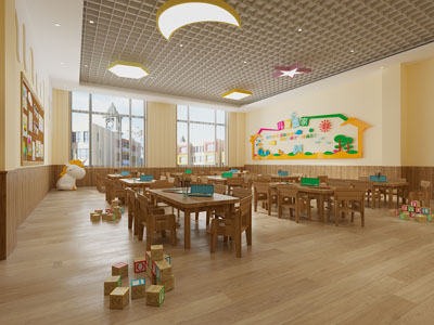 现代幼儿园活动教室