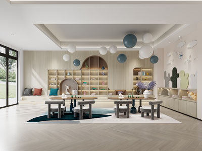 现代幼儿园活动教室