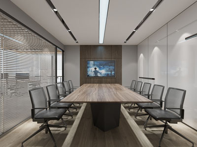 现代公司会议室