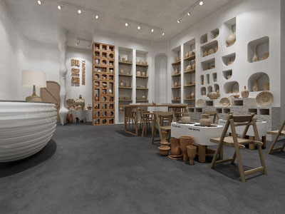 侘寂风手工陶艺馆