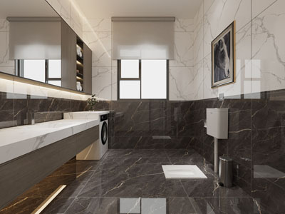 现代卫浴间、洗手间