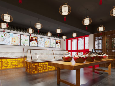 新中式烘焙甜点店