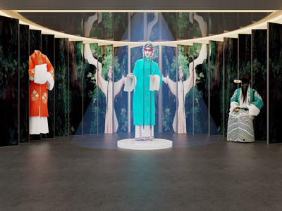 新中式戏曲服装文化展厅展览