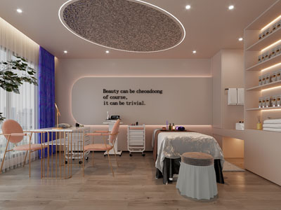 现代轻奢美容按摩院