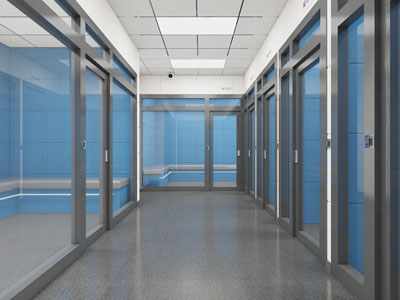 现代办公走廊过道