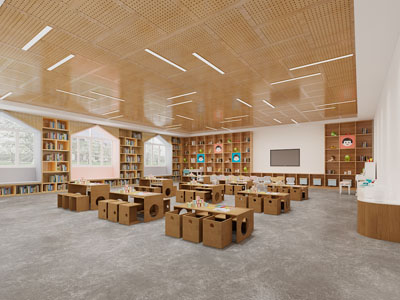 现代幼儿园活动教室