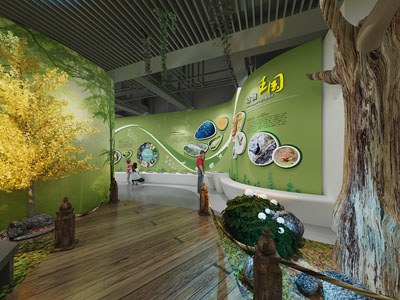 现代生态展厅展览