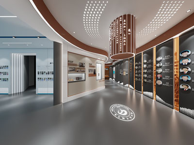 现代大学校史馆展厅展览