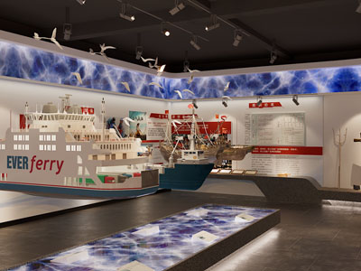 现代造船工艺展厅展览