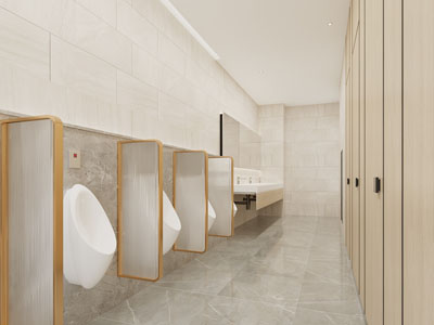 现代男生公共卫生间、洗手间