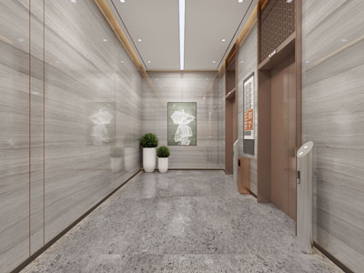 新中式电梯间、电梯房