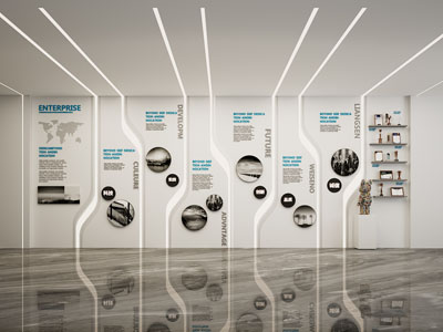 现代企业文化墙