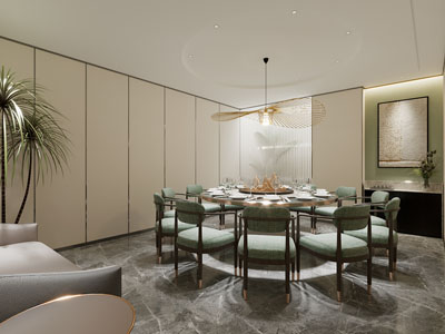 新中式酒店包厢包房