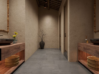 新中式民宿公共卫生间、洗手间