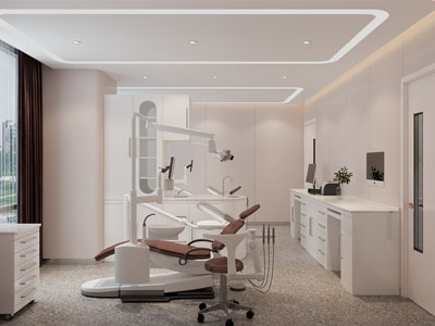 现代牙科诊所治疗室