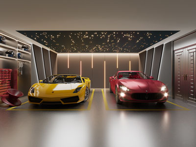 现代地停车场、车库