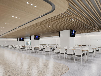 现代食堂、快餐厅