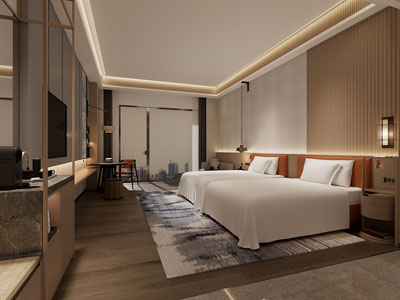 新中式酒店客房