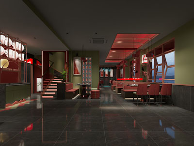 新中式饭店餐馆