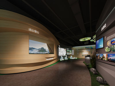 现代生态环境展厅展览
