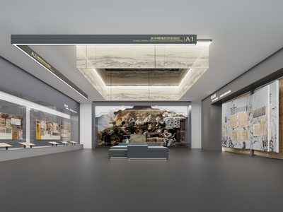 现代中国近代战争史展厅展览