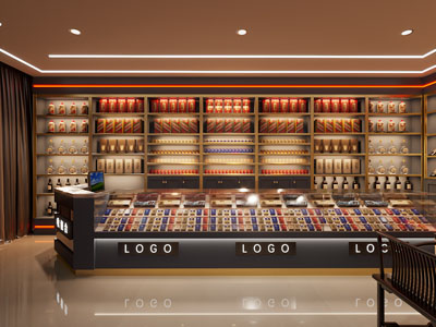 现代白酒香烟专卖店