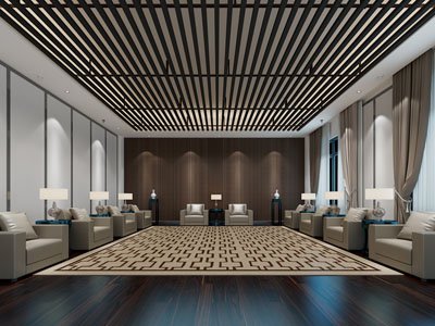 新中式接待厅、贵宾室