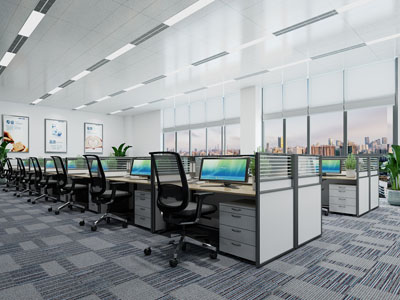 现代公共办公区
