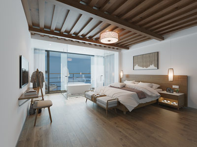 新中式民宿酒店客房