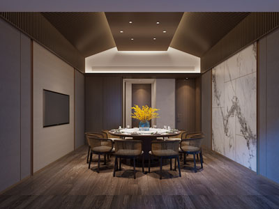 新中式酒店包厢包房