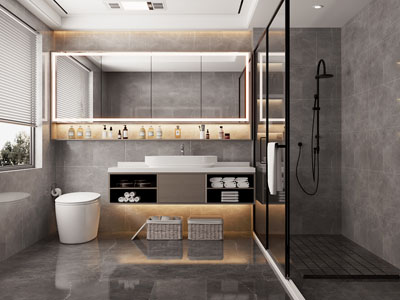 现代洗手间、卫浴间