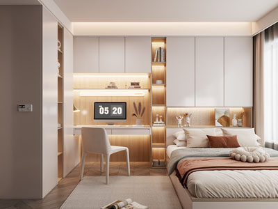 现代榻榻米卧室