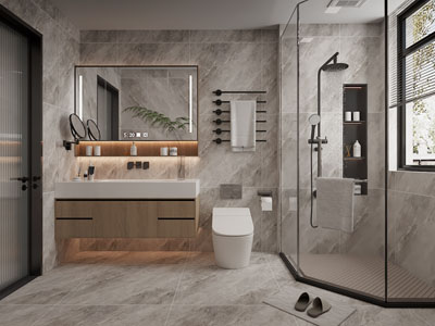 现代洗手间、卫浴间