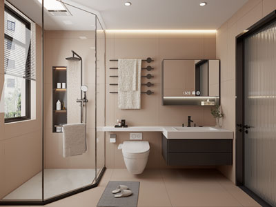 现代卫浴间、洗手间