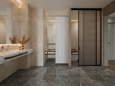 现代残障人卫生间