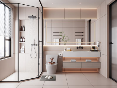 现代洗手间、卫浴间