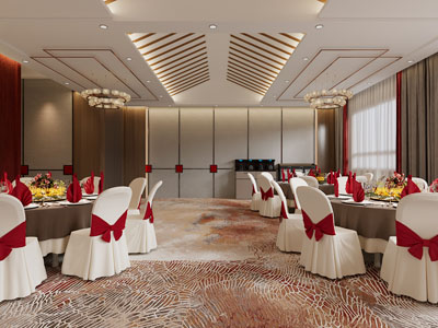 新中式酒店就餐区