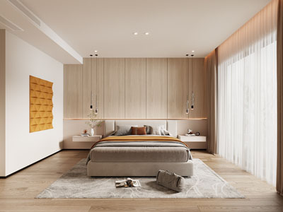 现代卧室