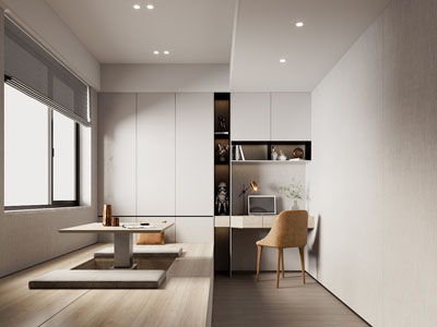 现代榻榻米卧室