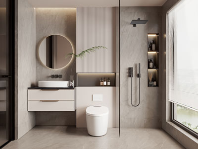 现代卫浴间、洗手间