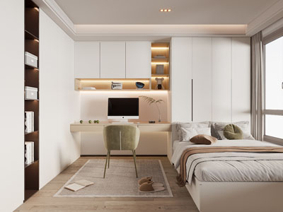 现代榻榻米卧室