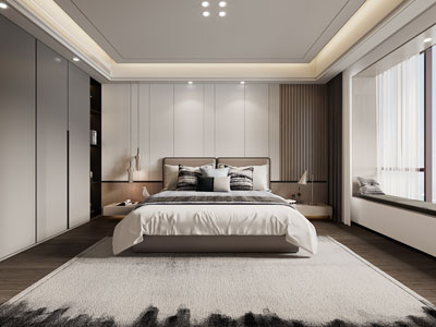 现代卧室