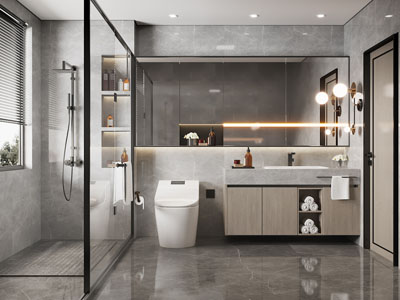 现代洗手间、卫浴间