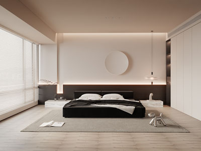 现代卧室